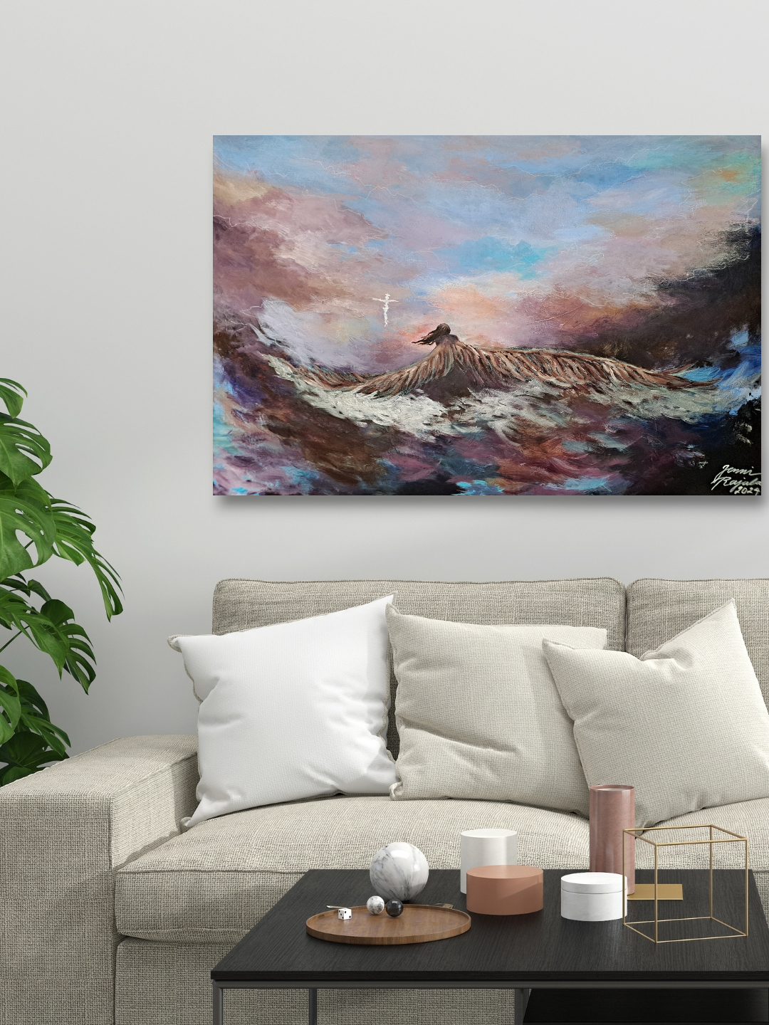 "Siipeni murtuneet ota käsiisi ihmeellisiin"