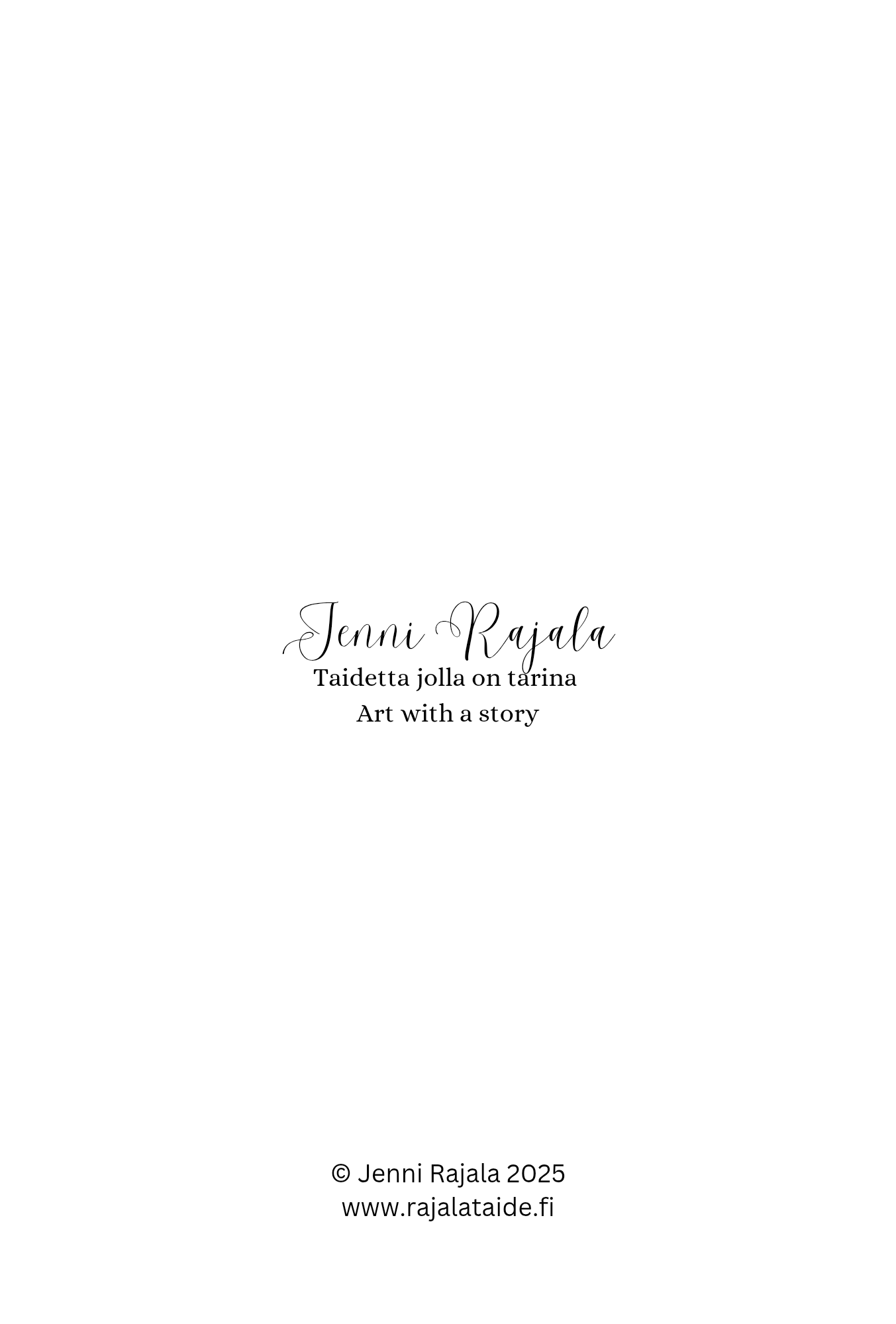 "Kaikki on kukassa" onnittelukortti taitettava 2-osainen