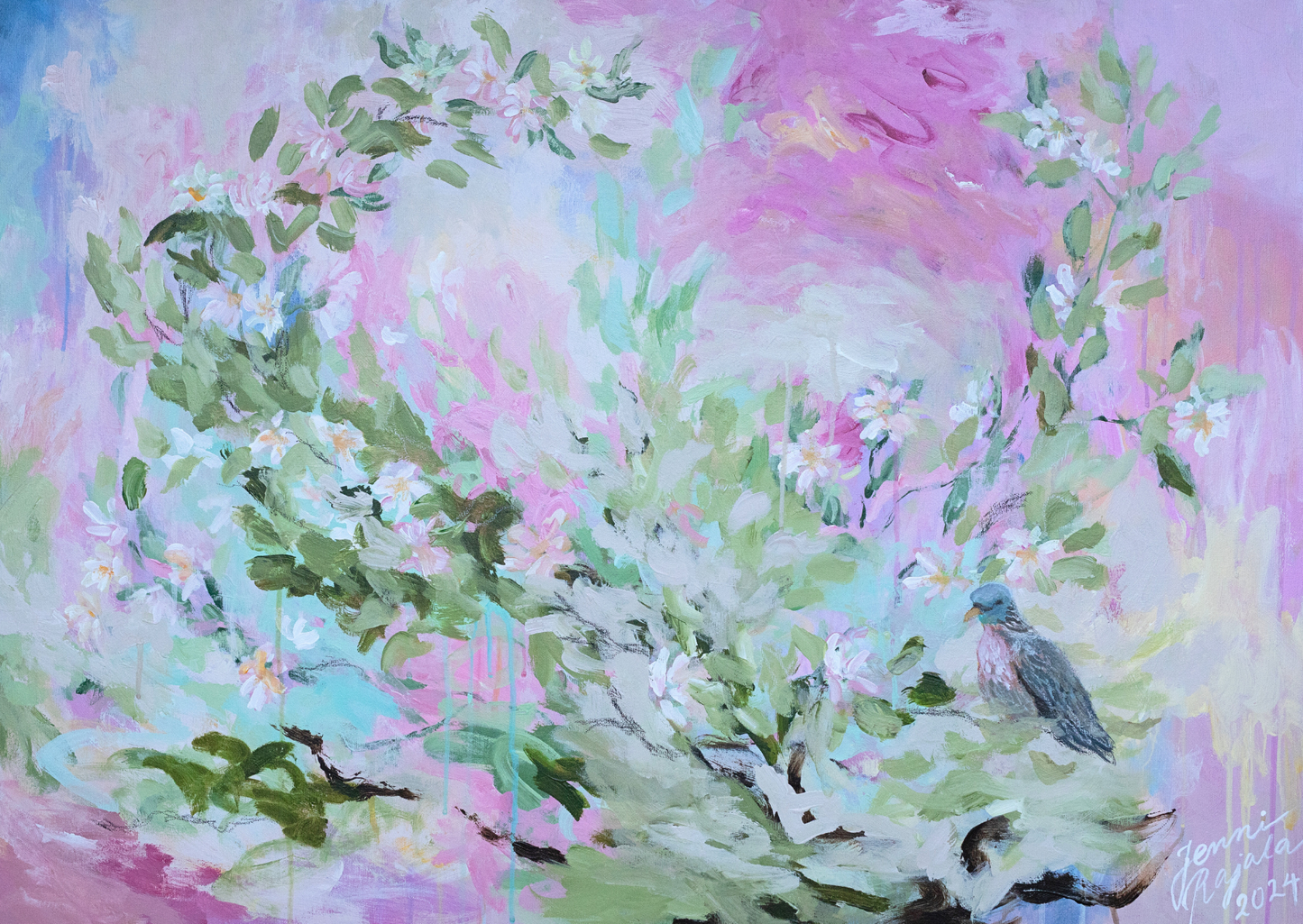 "Laulun aika" postikortti