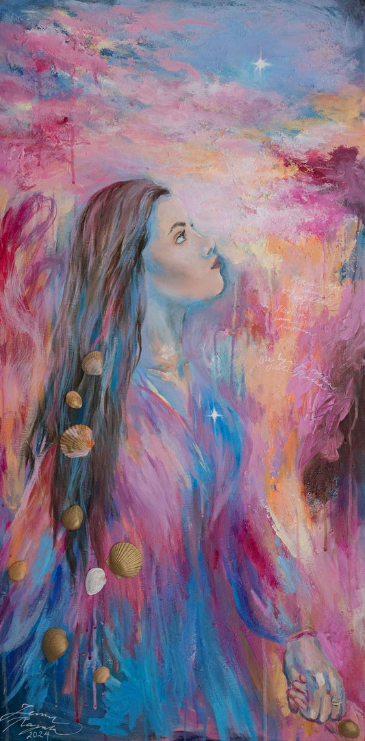 "Ole rohkea, luota Herraan" fine art print