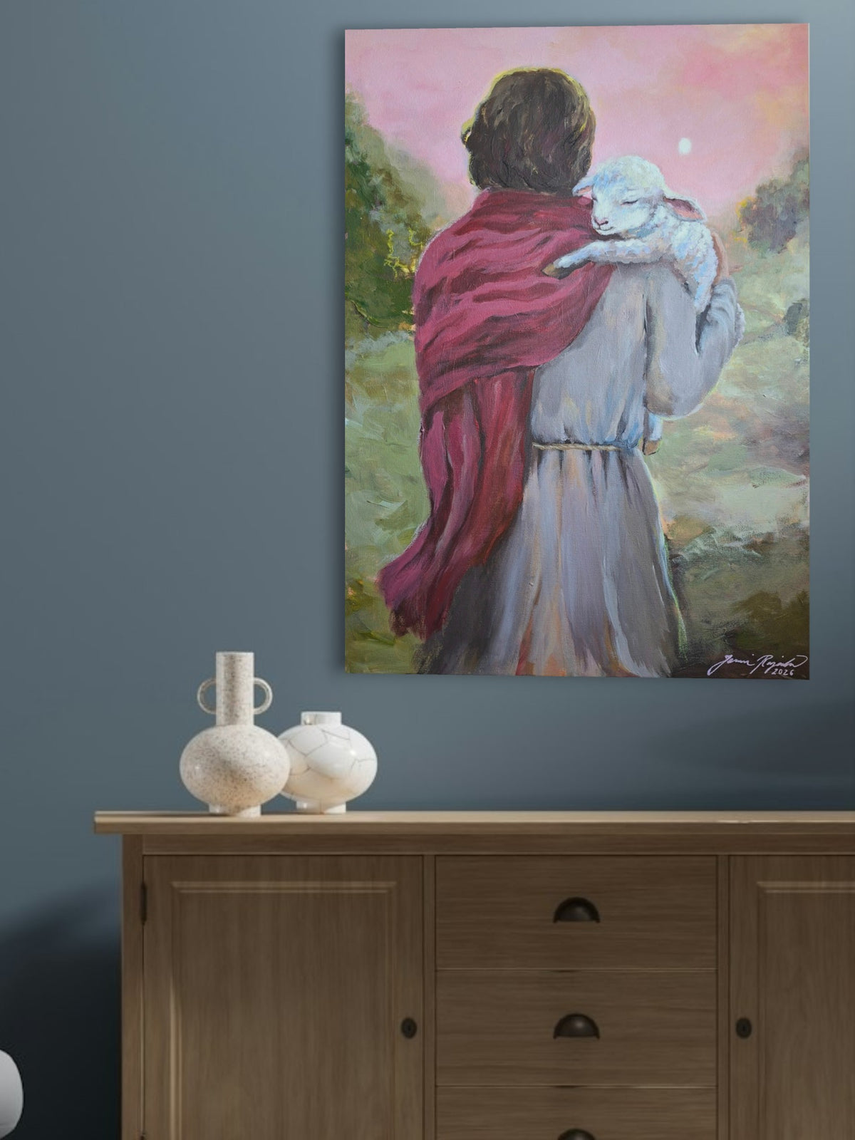 "Hyvän paimenen sylissä" ("In the Arms of the Good Shepherd")