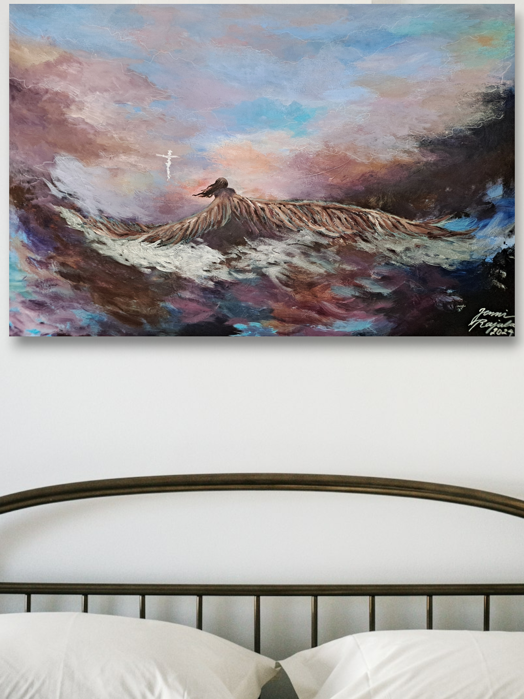 "Siipeni murtuneet ota käsiisi ihmeellisiin"