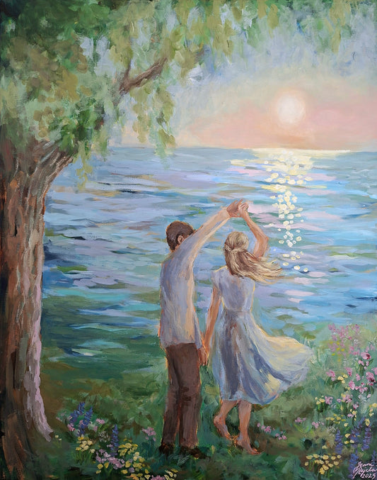 "Pyöräytä minut valoa kohti" ("Spin Me Up Towards the Light)