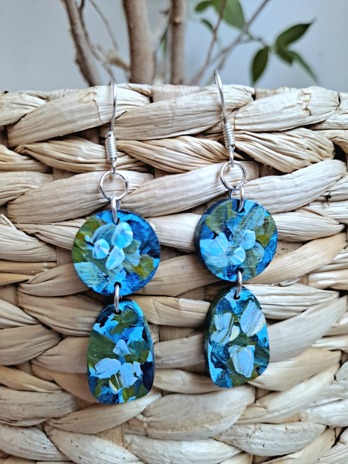 Floralia Blue korvakorut