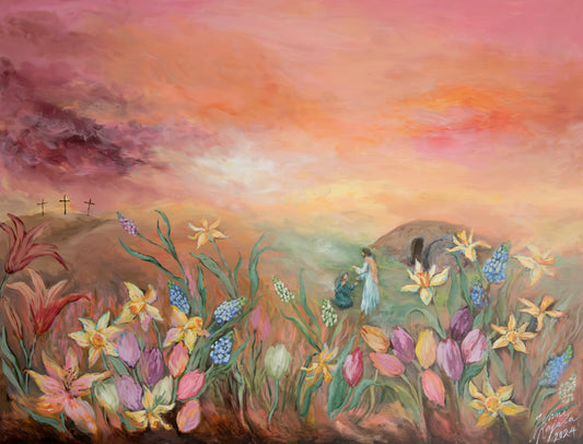 "Ylösnousemuksen ilo" fine art print