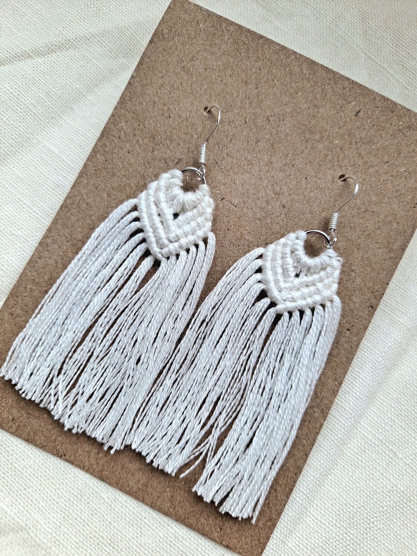 Vera macrame earrings