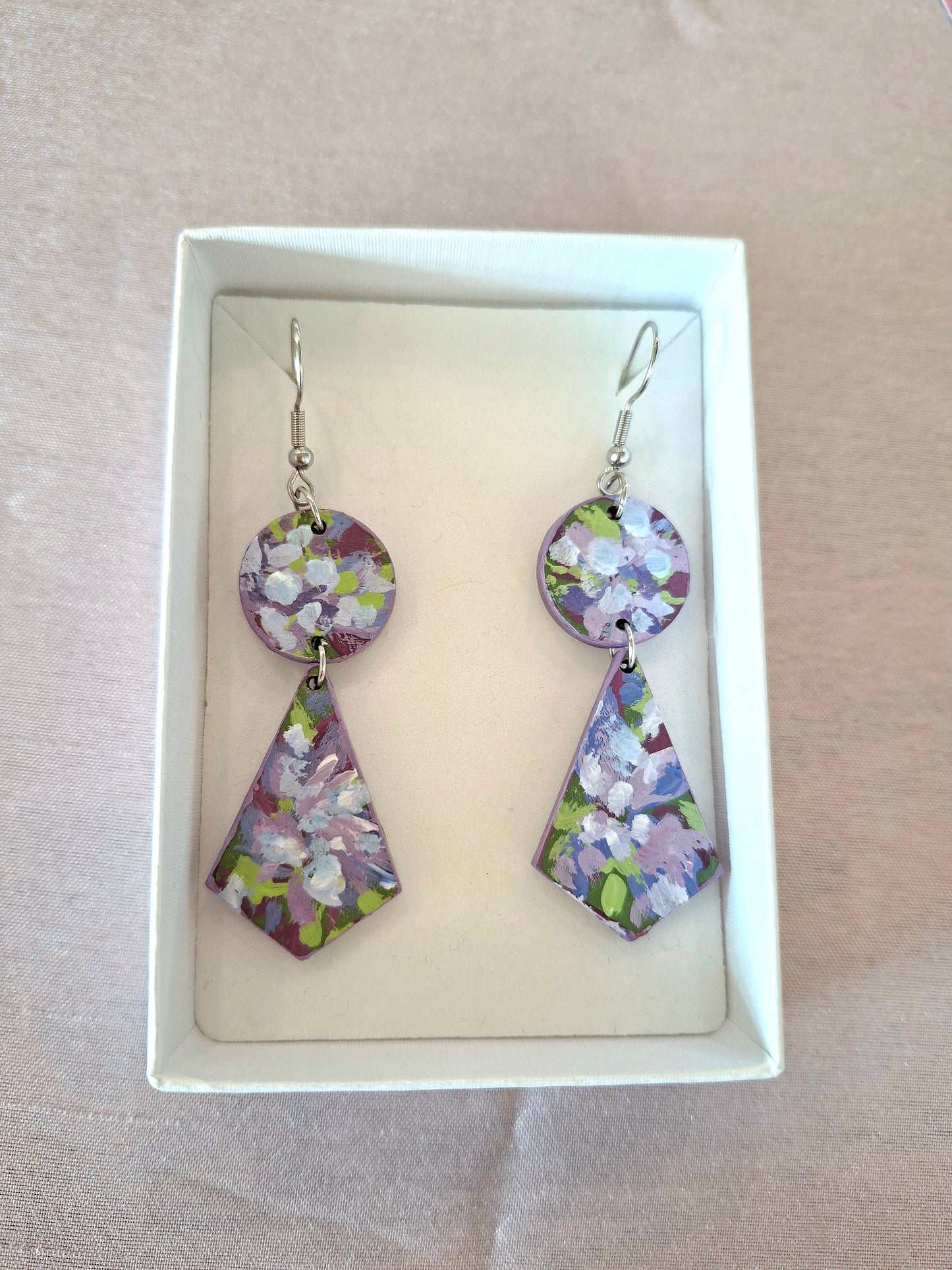 Floralia korvakorut violetti