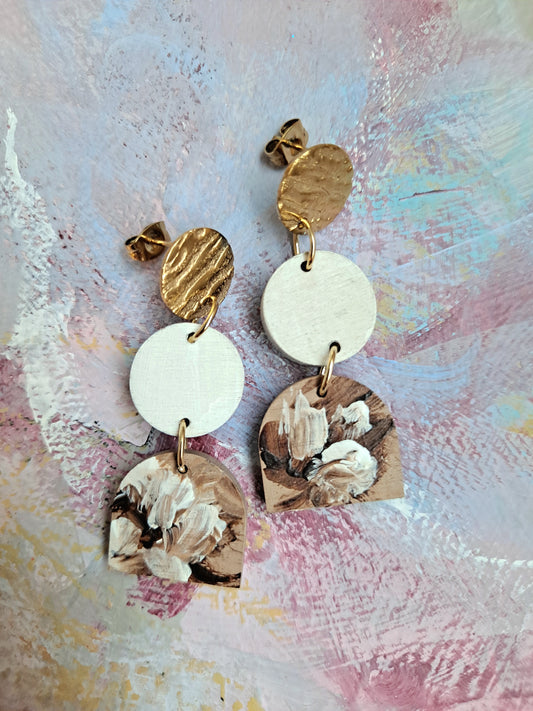 Chococino earrings