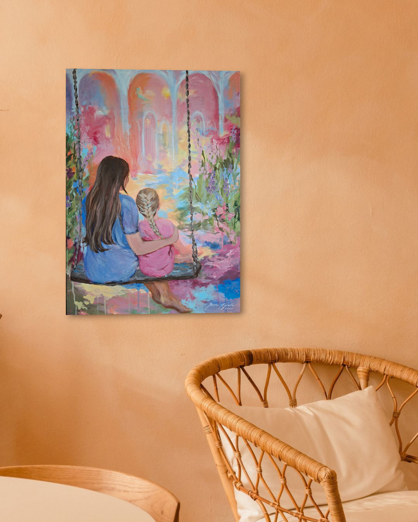 "Äidin ja tyttären maailma" ("Mom's & Daughter's World")