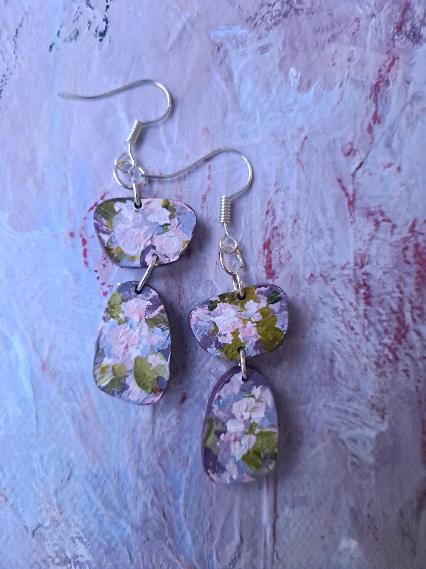 Floralia Purple earrings