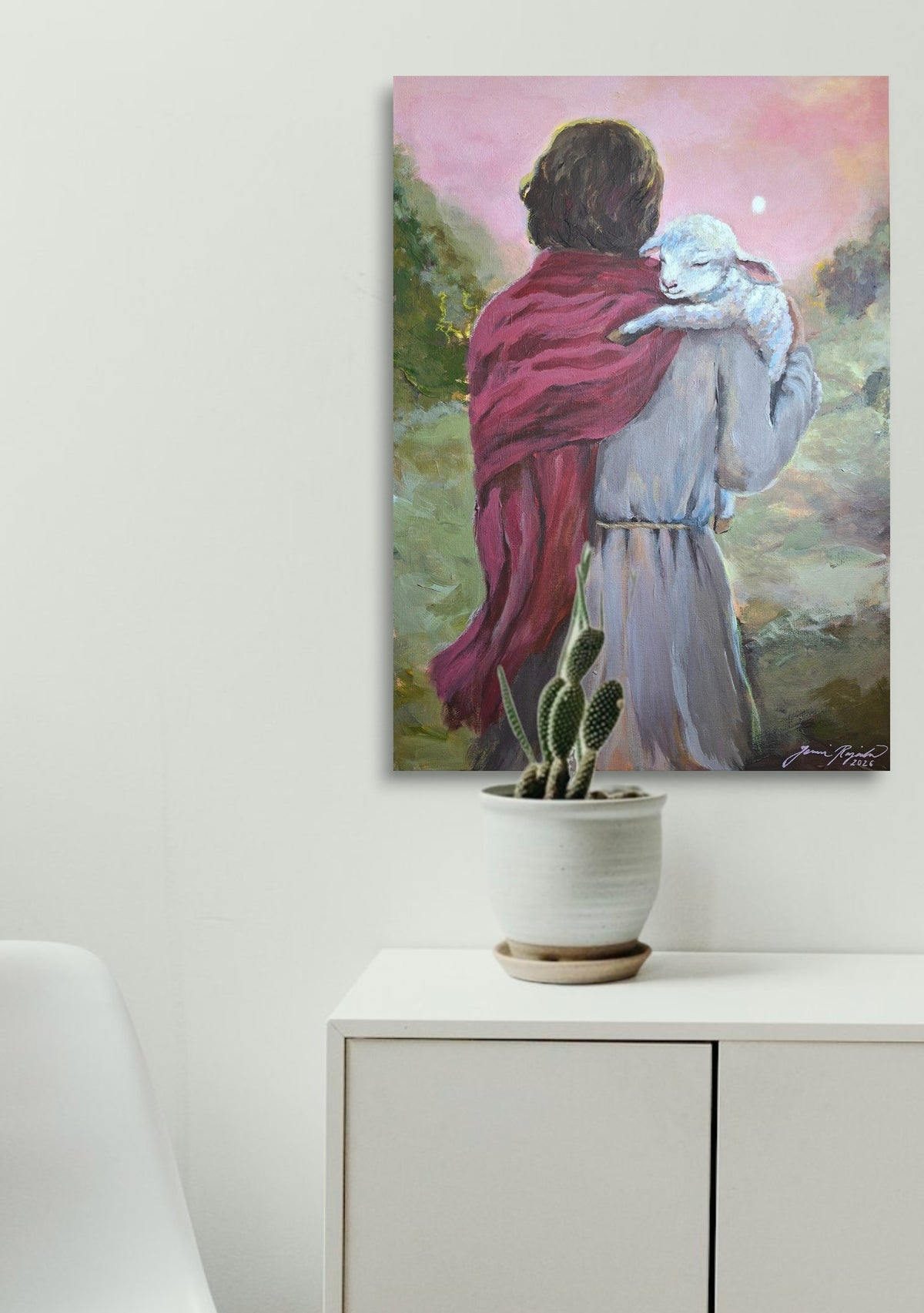 "Hyvän paimenen sylissä" ("In the Arms of the Good Shepherd")