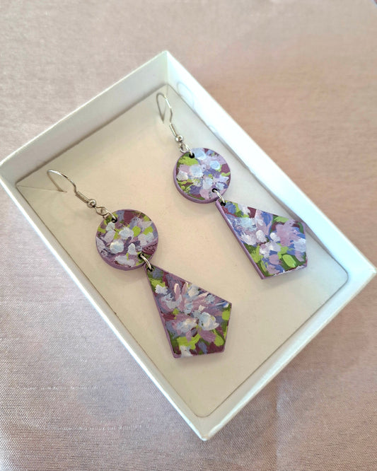 Floralia korvakorut violetti