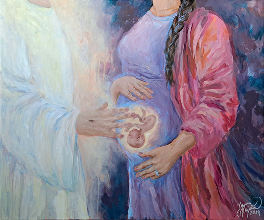 "Tulevaisuutein Hänen kädessään" fine art print